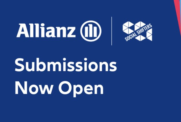 The Allianz x Social Shifters MoveNow Social Innovation Challenge 2026 for youth-led solutions ($USD90,000 in funding)