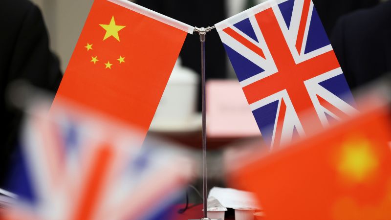 UK accuses China of using academics to spy on AI and other tech research