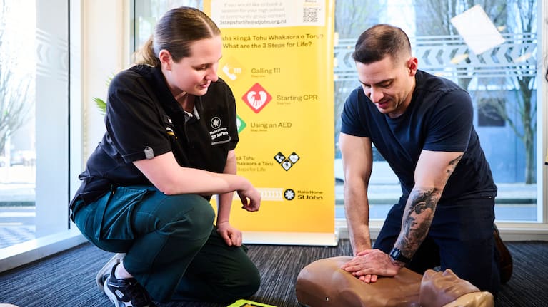 Performing CPR and using an AED can increase a person's chance of survival by up to 40%. 