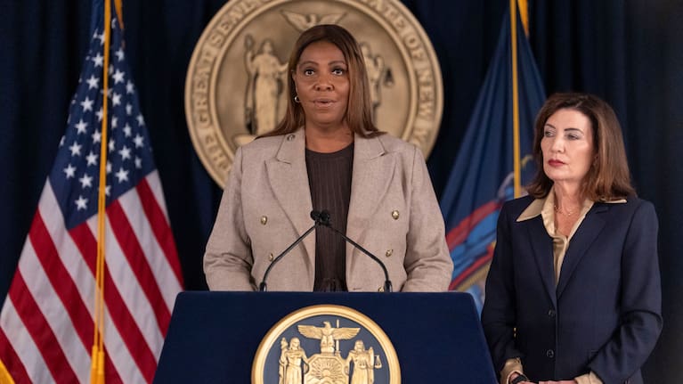 New York Attorney General Letitia James was appointed the case after District Attorney Van Houten was taken off it.