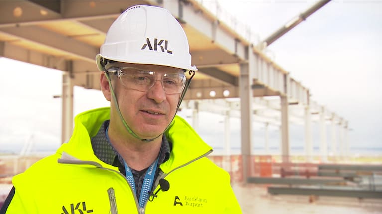 Auckland Airport chief customer officer Scott Tasker.