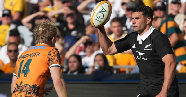 Moorby try double highlights All Blacks' game of two halves