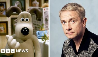 Aardman's Gromit finally gets a voice thanks to Martin Freeman - BBC