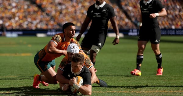 All Blacks extend winning streak against Wallabies after explosive first-half