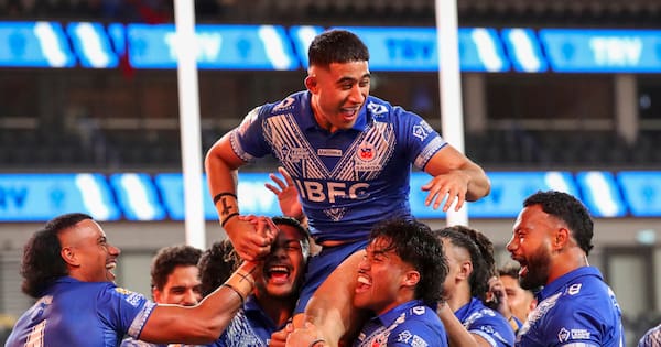 French fried as Samoa sizzle in league World Cup opener