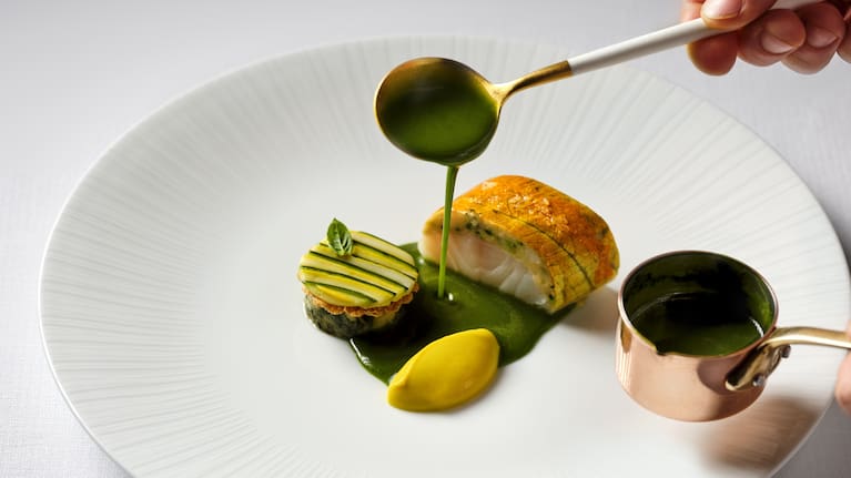 Paul Froggatt serves fish differently these days.