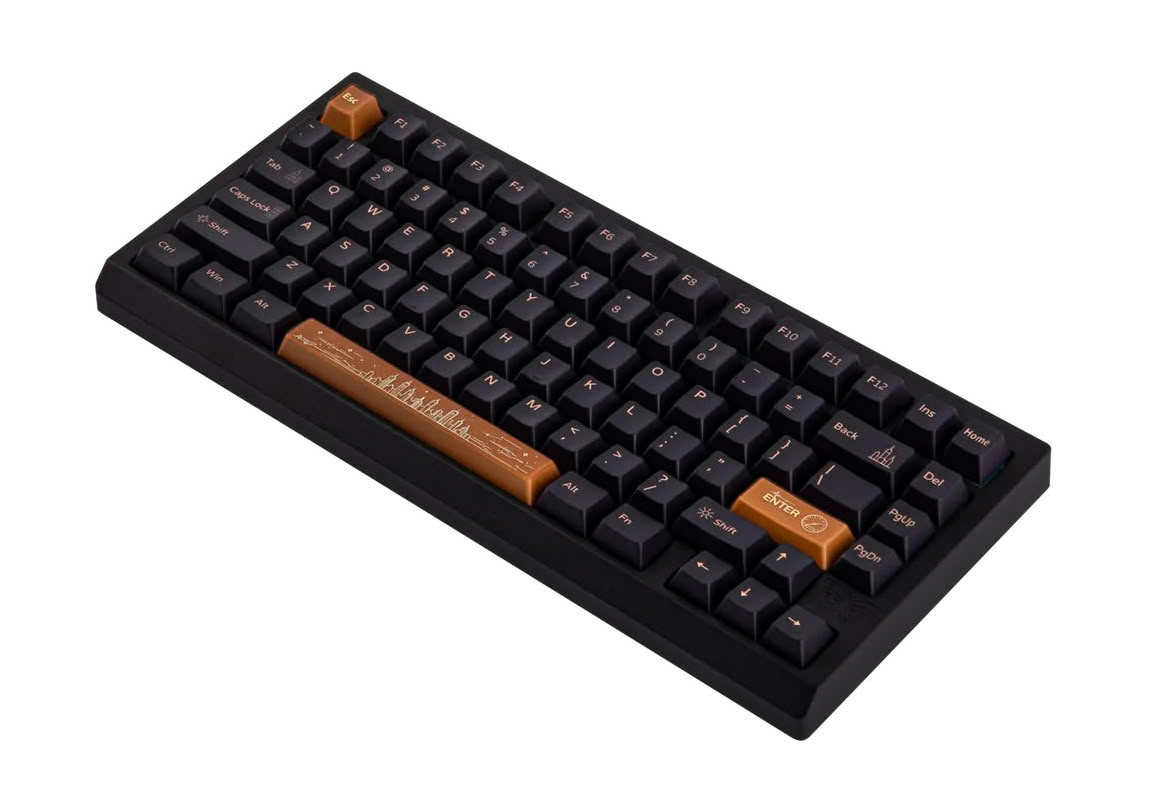 Epomaker Reveals Galaxy75 Wireless Mechanical Keyboard with Aluminium Case and VIA Support