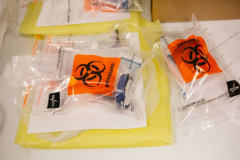 Although the clinic is well-equipped in many ways, it's not built to treat measles patients.