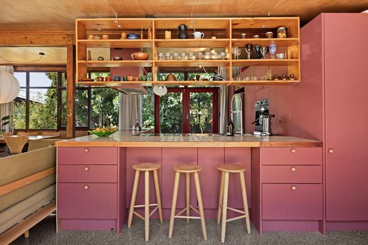 Grand Design NZ architectural designer Nick Dunning and real estate agent Amy Pennington are selling their first home. Photo / Supplied
