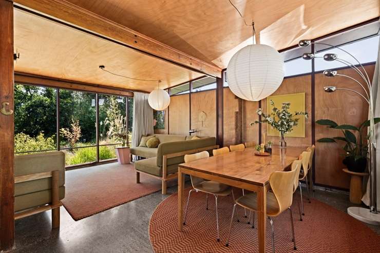 Grand Design NZ architectural designer Nick Dunning and real estate agent Amy Pennington are selling their first home. Photo / Supplied