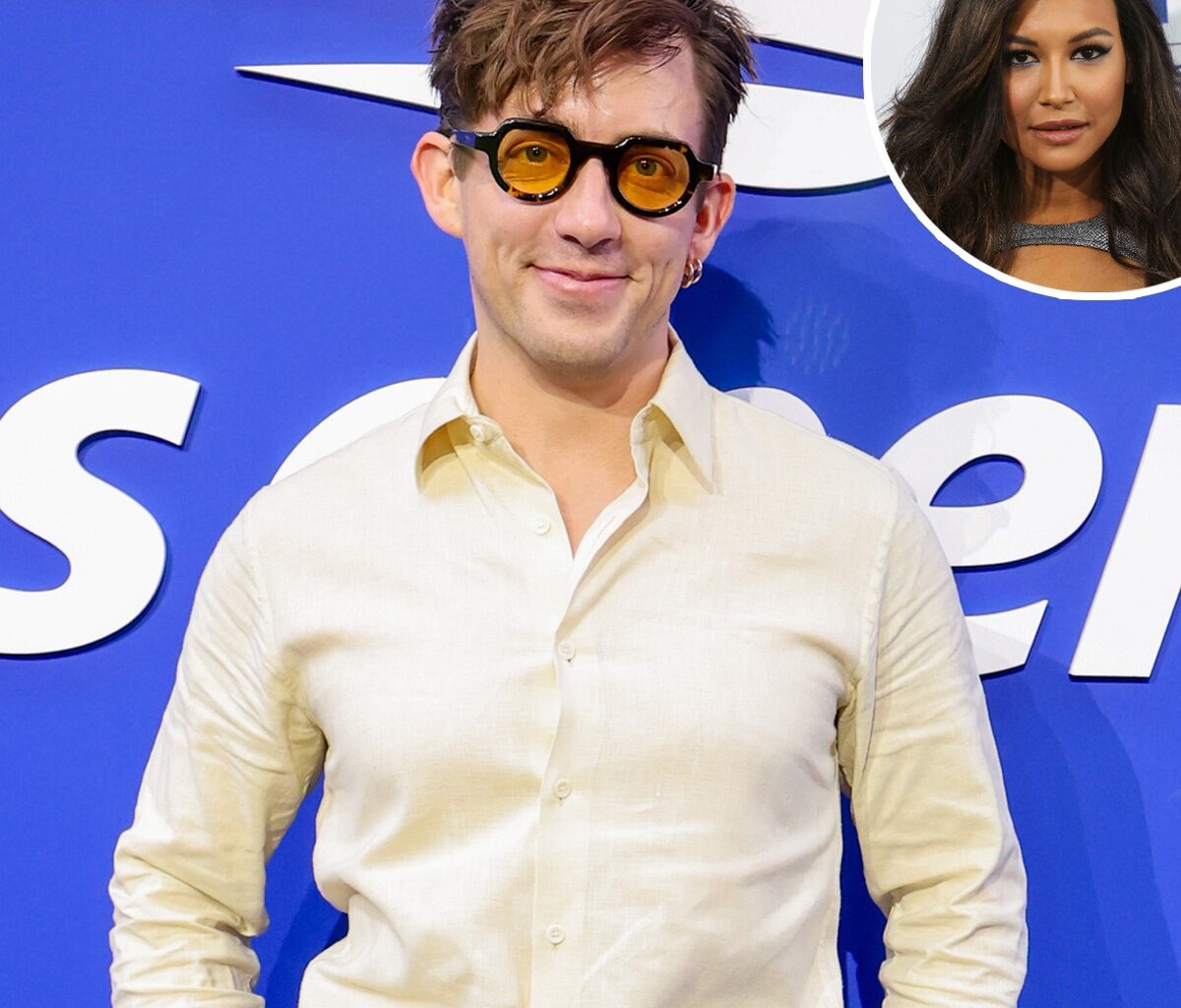 Glee's Kevin McHale Bonds With Naya Rivera's Son Josey in Photo