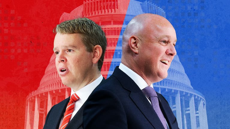Center left meets centre right: Chris Hipkins and Christopher Luxon