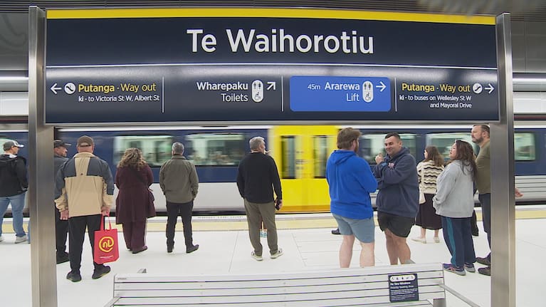 Auckland's City Rail Link is preparing to transport fans to and from the sold-out Test.