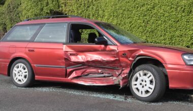 Driver on the run after major damage to multiple parked cars