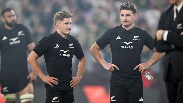 Damian McKenzie starts at 10 in Mo'unga's absence, with Beauden Barrett at fullback.