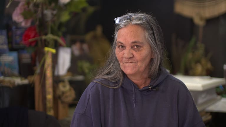 Debbie 'Whaea Debs' Munroe runs a food bank that hands out up to 300 food parcels a day in Manurewa.