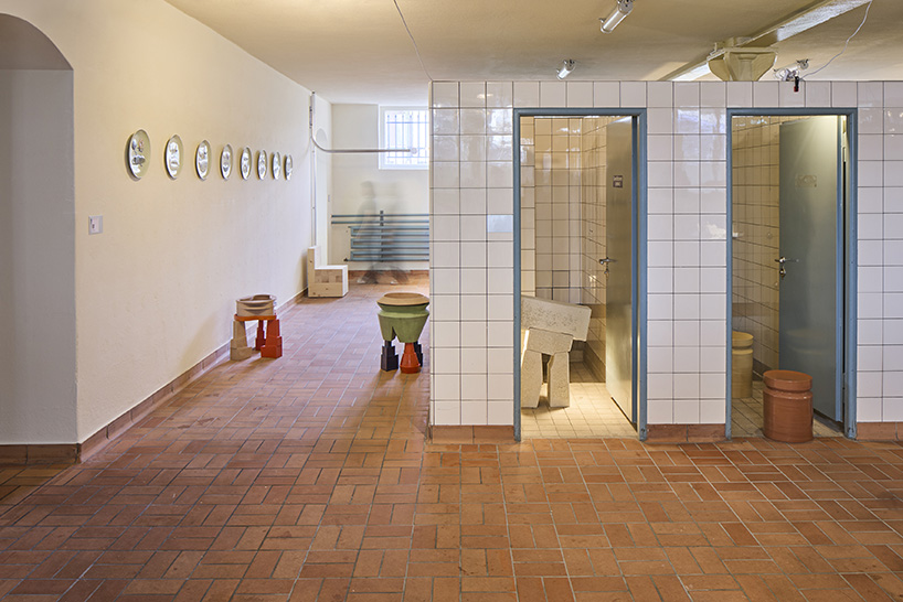 objects out of place: a collective art exhibition set inside former zurich washroom - 1