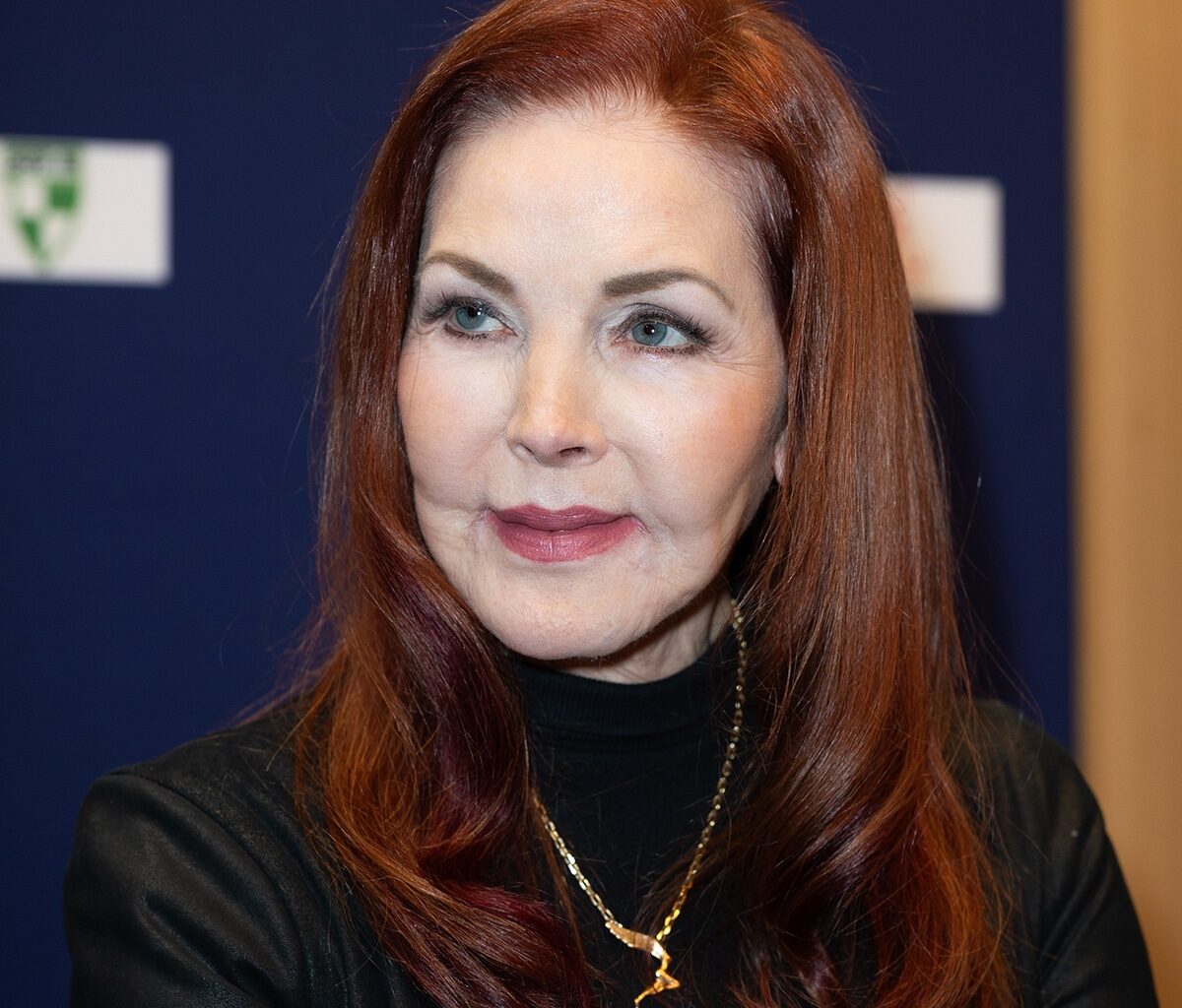 Priscilla Presley Makes Rare Public Appearance With Son Navarone Garibaldi Garcia - E! News