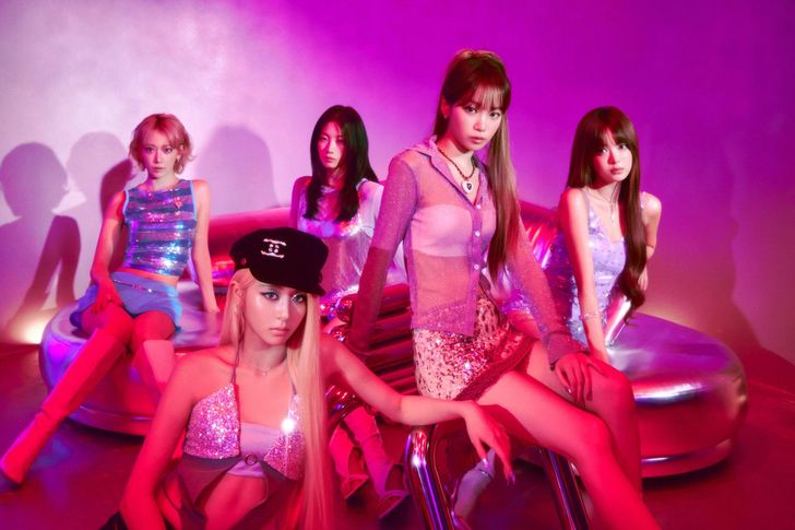 K-pop girl group LE SSERAFIM / Courtesy of Source Music