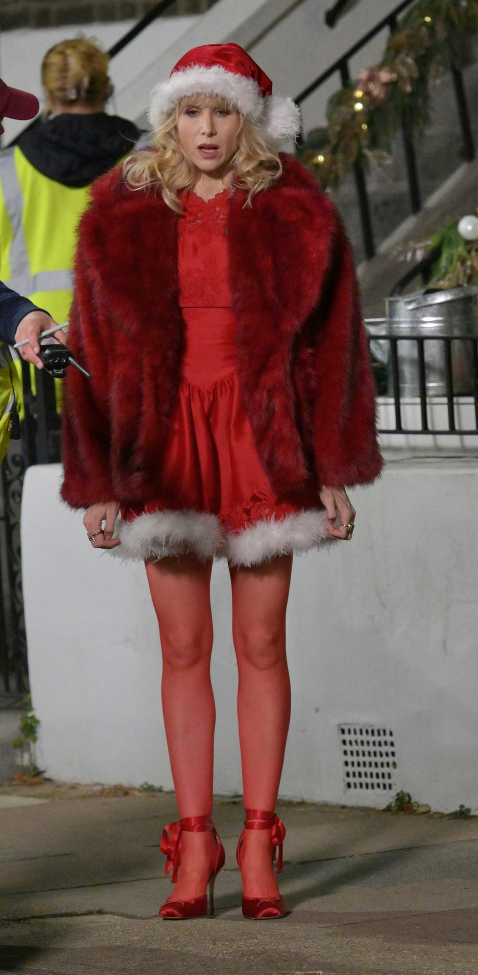 lucy punch filming amandaland christmas special