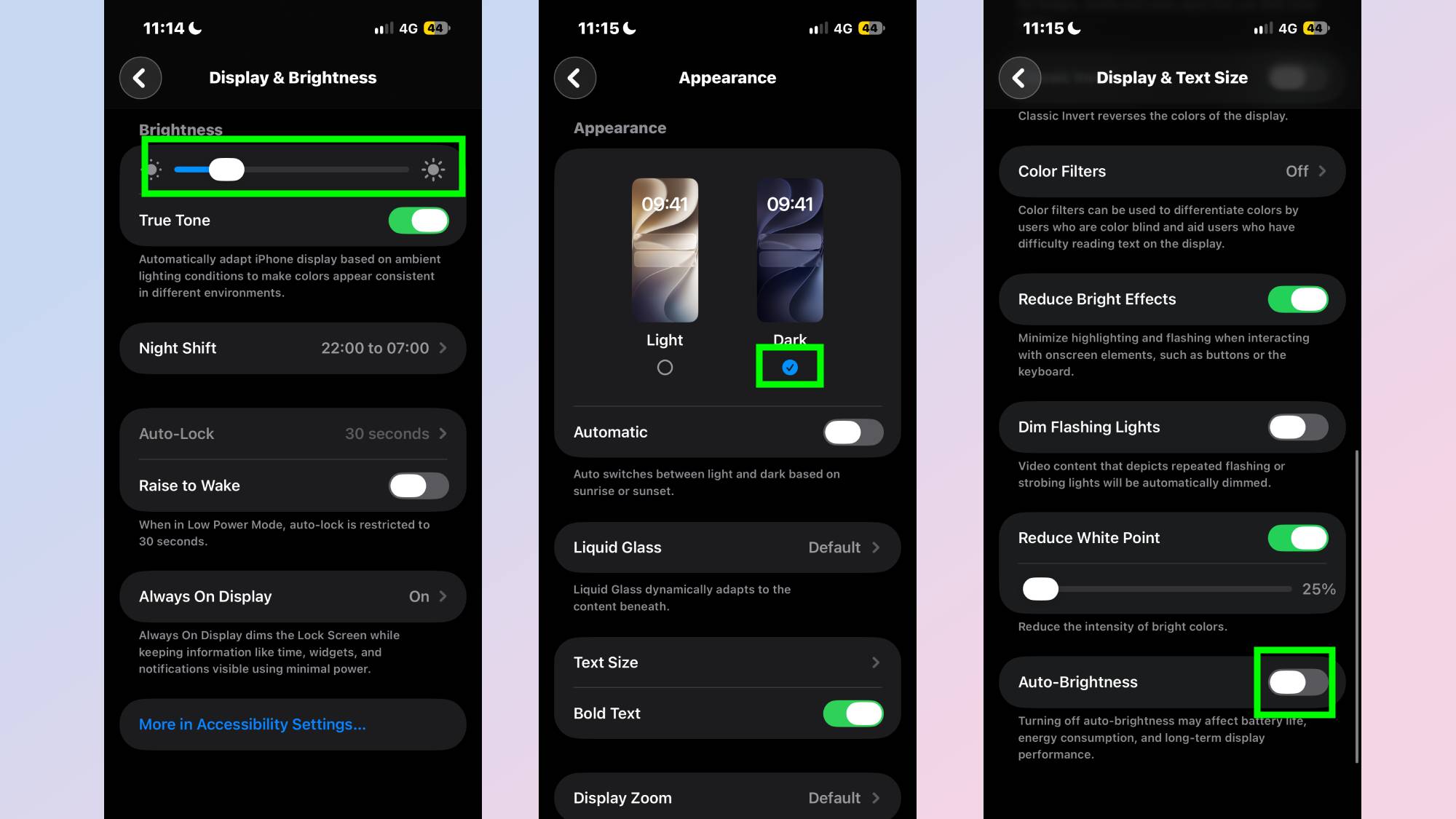 Battery saving features iPhone