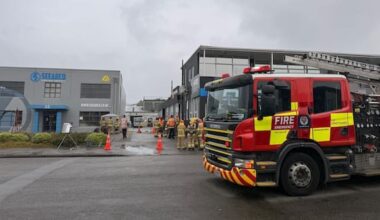 Chemical identified after three sent to hospital in Christchurch spill
