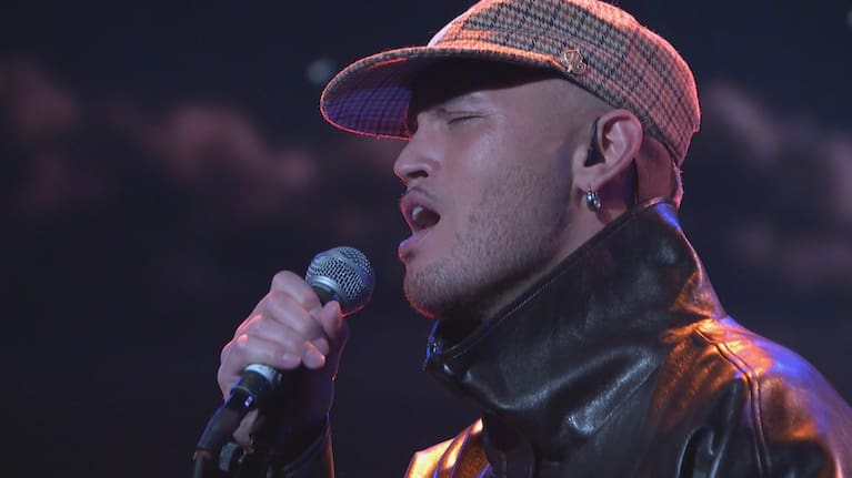 Stan Walker performs in New Zealand. 