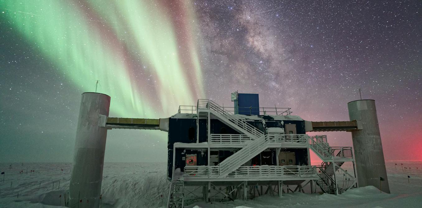 I’m a physicist who worked on the Nobel‑winning neutrino search – here’s how a cubic kilometer of Antarctic ice became a telescope for ghost particles from space