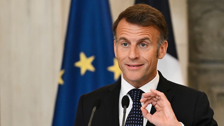 French President Emmanuel Macron.