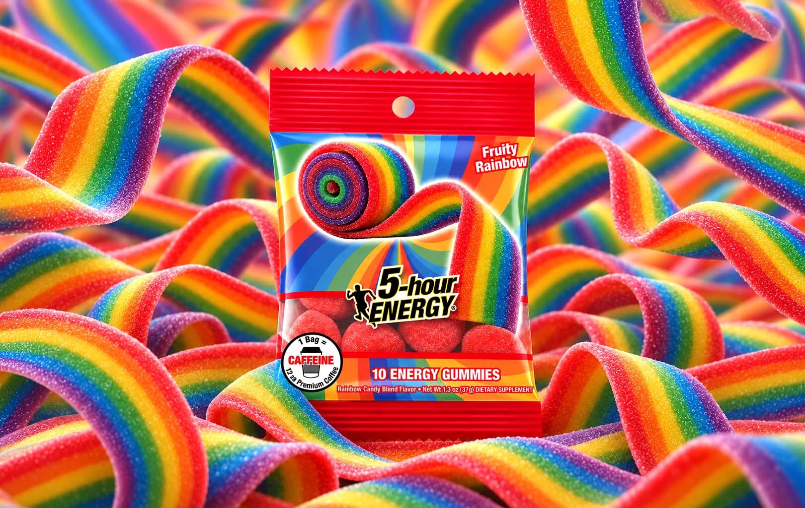 5-hour ENERGY previews 230mg Fruity Rainbow Gummies