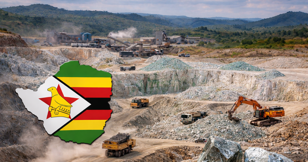 Zimbabwe’s banned critical mineral now accounts for most of the country’s mineral wealth as mineral sales doubled to $4.7 billion