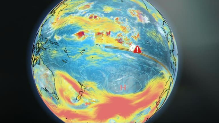 Warm seas are the global picture.