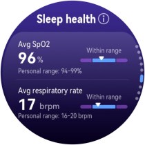 Sleep tracking as seen on the Watch GT 7 Pro