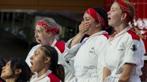 Contestants in the "Hell’s Kitchen University " episode of HELL’S KITCHEN