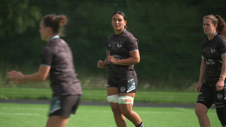 Honey Kerslake at training 