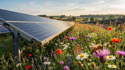Solar farms in France restored native wildflowers and proved beneficial for bees and butterflies, proving to scientists what everyone believed wrong, not all pollinating plants kill insects or ...