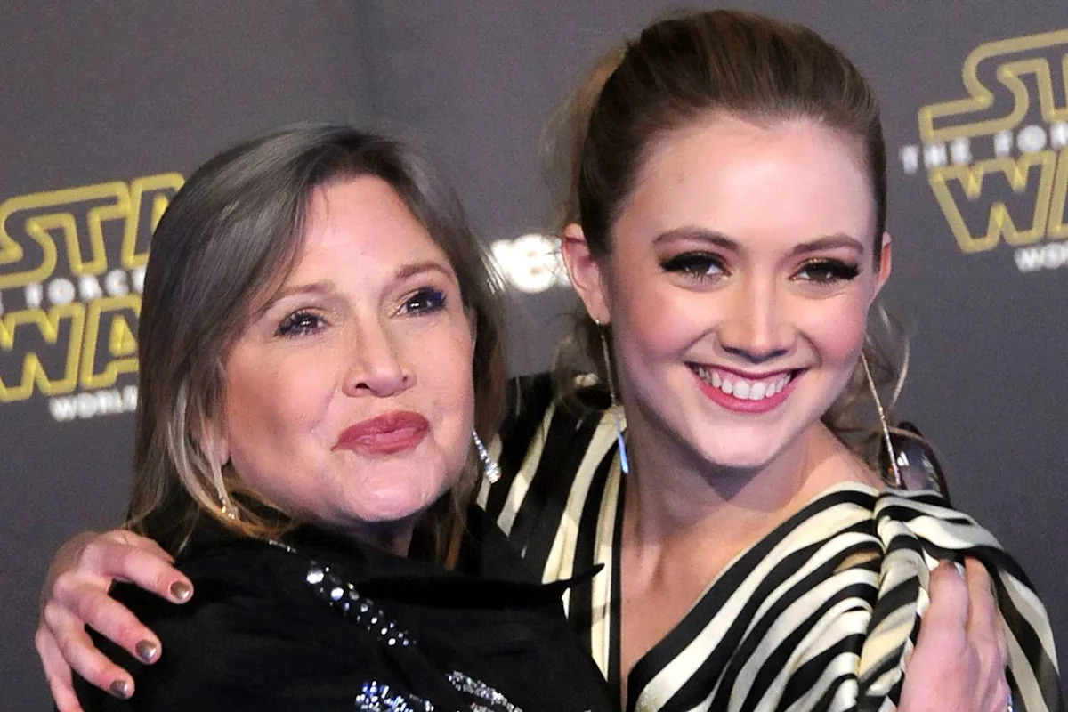 Billie Lourd Says Mom Carrie Fisher Was ‘Really Messy and Rave-y’ with Her Makeup