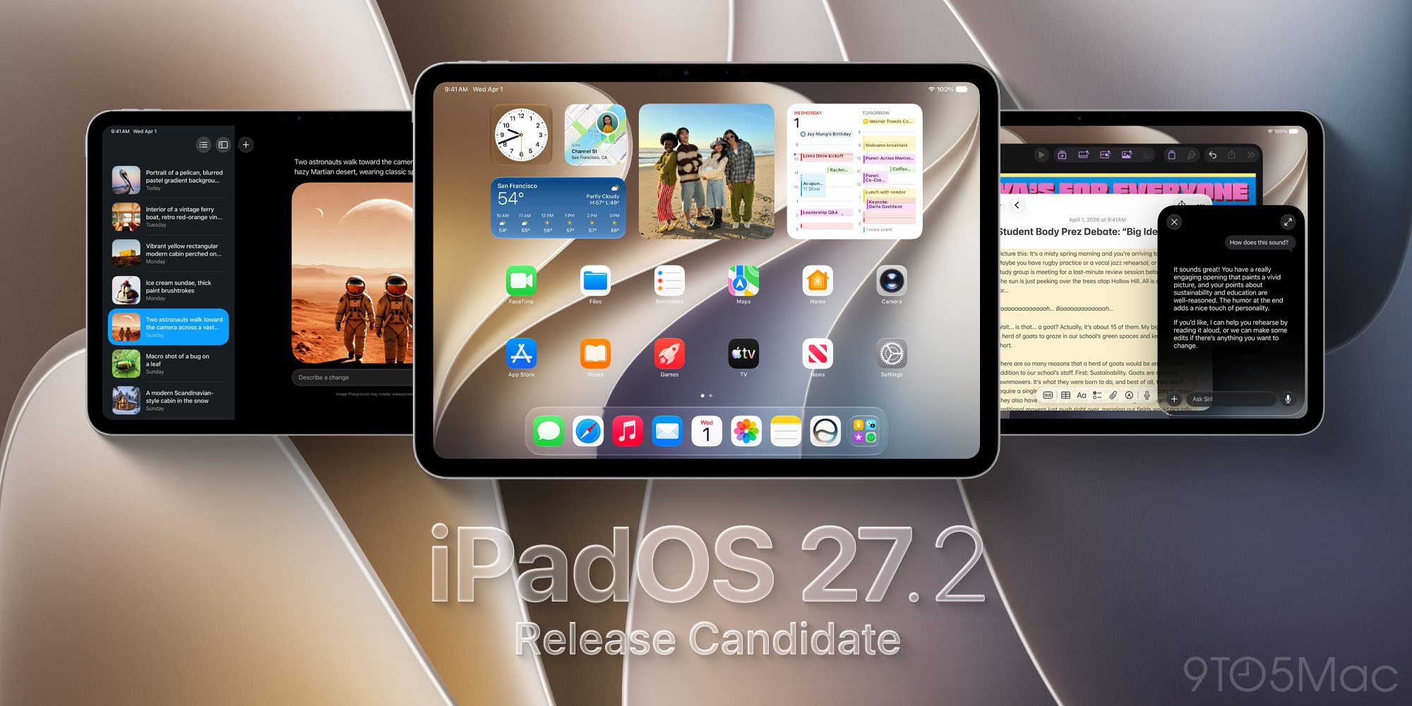 iPadOS 27.2 release candidate