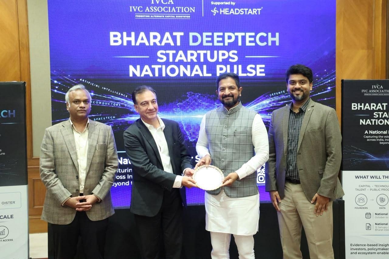 IVCA Joins Headstart As Co-Host Of Bharat Pitchathon 2026; Launches National Deeptech Founder Intelligence Initiative.