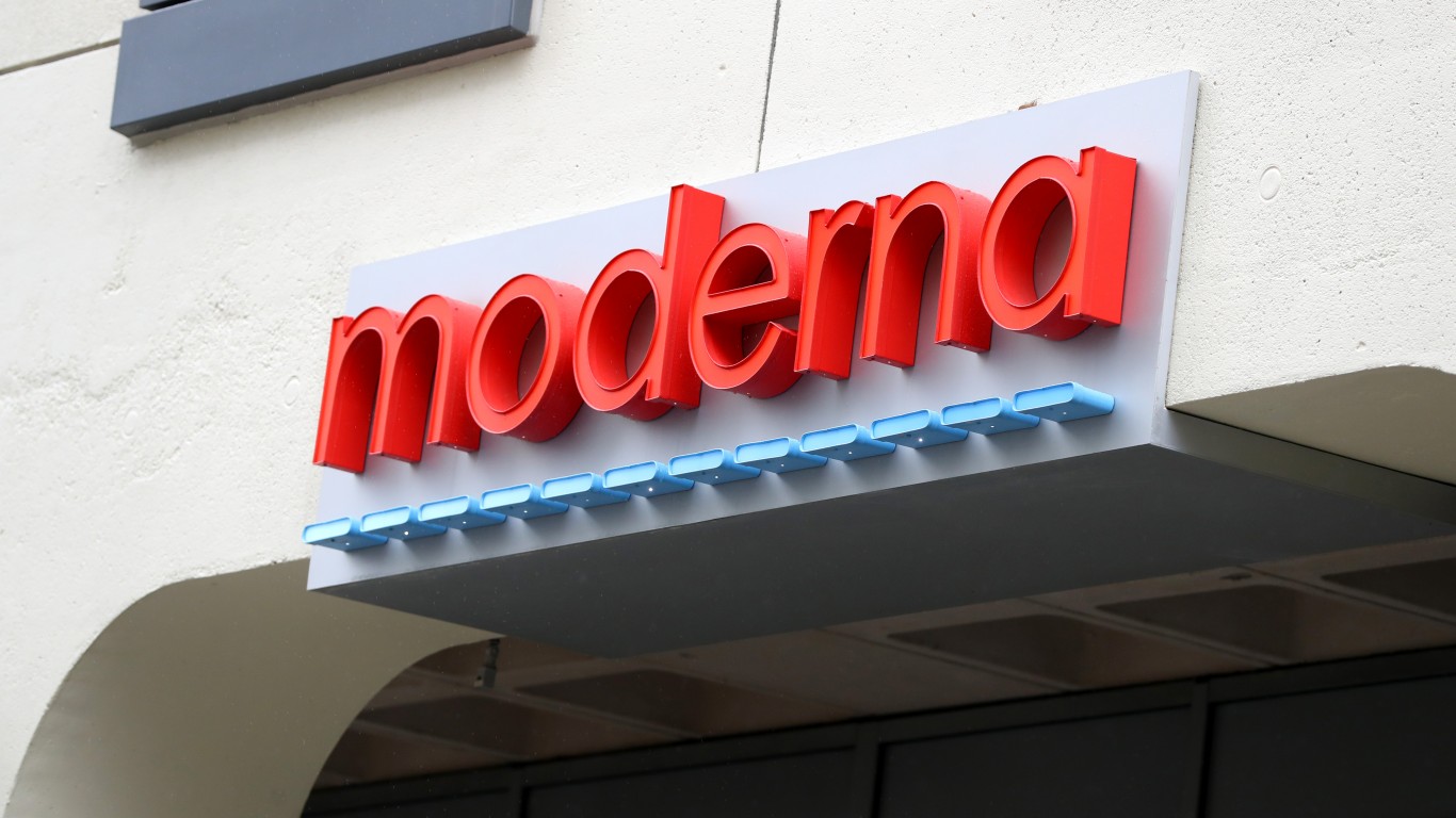 Moderna Jumps 7% While Melanoma Vaccine Data Looms; Bristol Myers Squibb Rises 5%, Pfizer Advances 2%