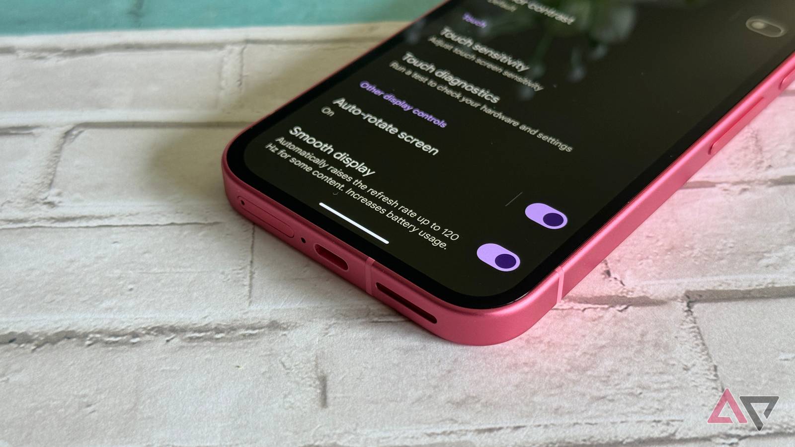 My Pixel 10 Pro's battery life reached a new level after turning off Smooth Display