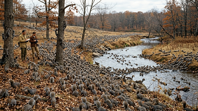 In 1968, millions of grey squirrels moved across America in a puzzling wildlife event, and scientists traced a possible clue to the acorn crop of 1967