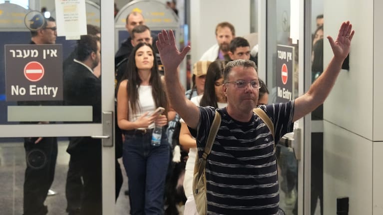 Israeli passenger Haim Lazarovich, who experienced an emergency landing in Saudi Arabia, during a flight on FlyDubai plane.
