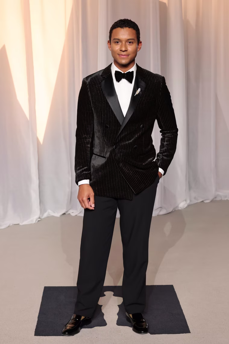 Jaafar Jackson attends the 6th Annual Academy Museum Gala at Academy Museum of Motion Pictures on October 17, 2026 in Los Angeles.