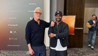 James Gunn, Big Sean Catch Up at Crunchyroll Anime Future Forum - Interest