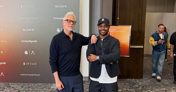 James Gunn, Big Sean Catch Up at Crunchyroll Anime Future Forum - Interest