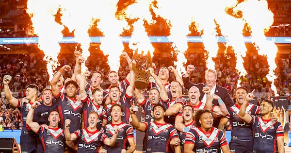 Roosters edge Knights to claim first NRL title in seven years
