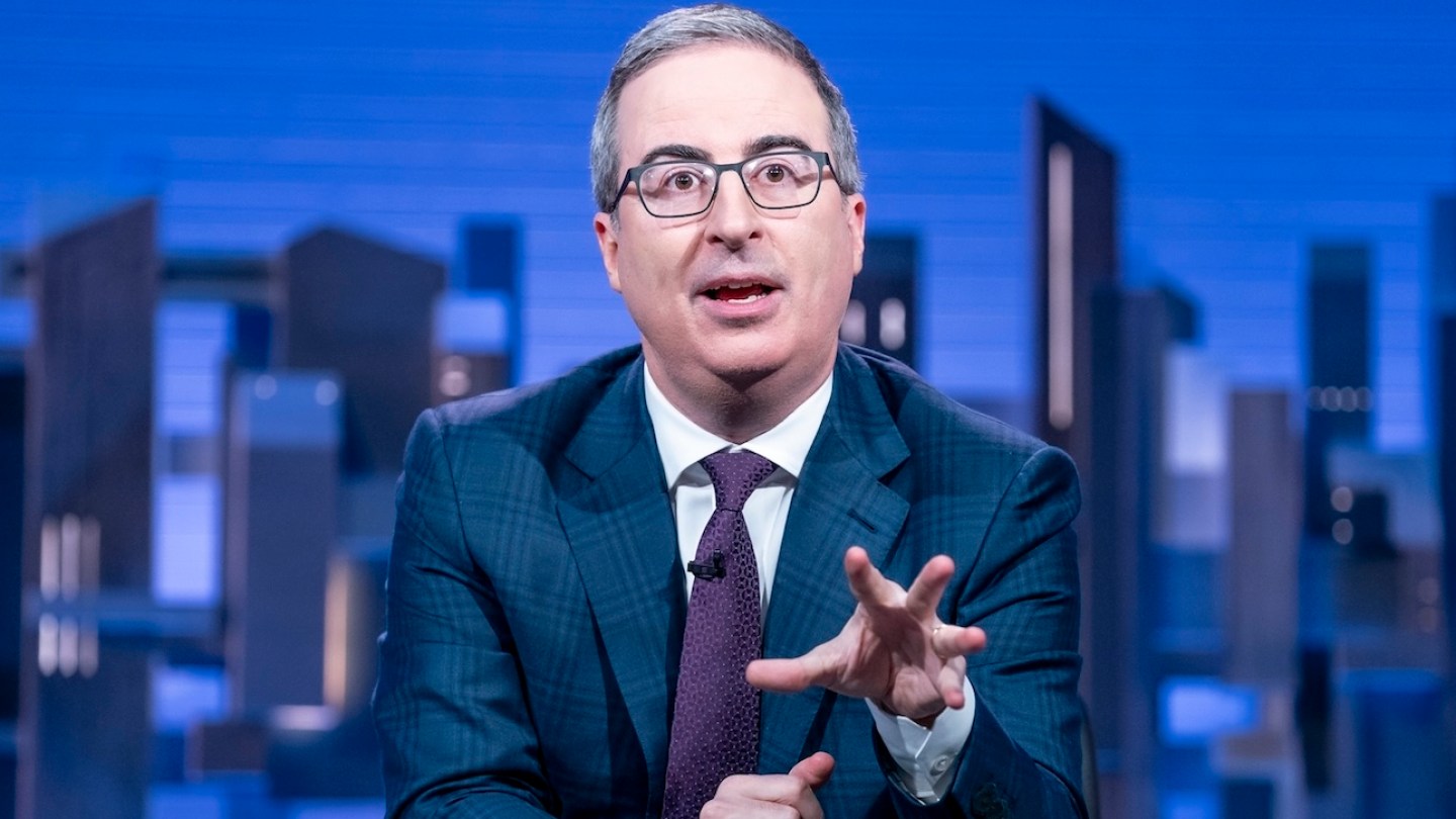 John Oliver Buys Russell Crowe's Jock Strap for a Third Time