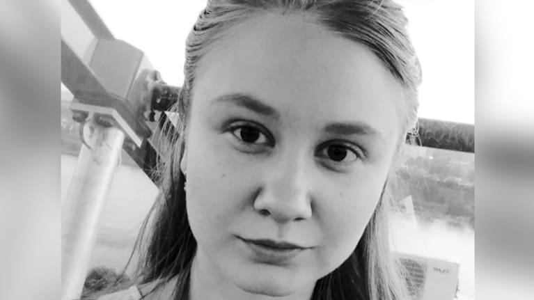 Laboratory technician Darya Shipilova. (Source: Telegram)