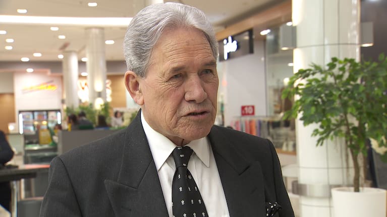 Longstanding coalition partner, NZ First leader Winston Peters.